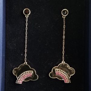 Swarovski Cloud and Rainbow Earrings
